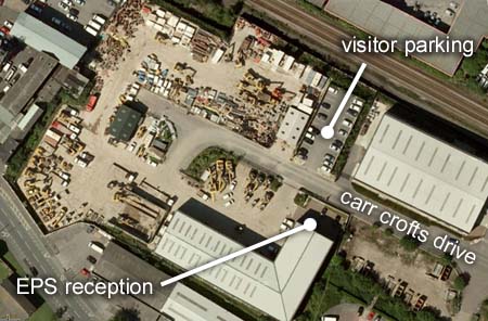 European Plant Services Aerial View SHowing Location and Layout